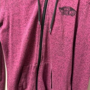 Vans Pink Hoodie Sweatshirt